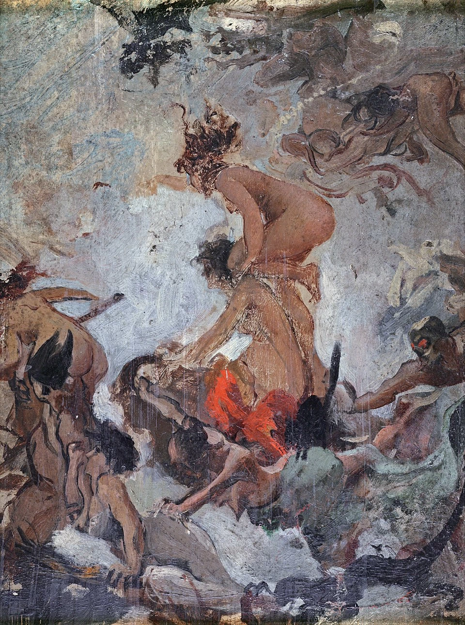 Studio delle streghe che vanno al loro Sabba